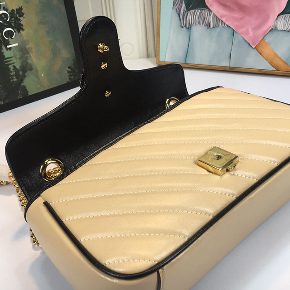 Gucci GG Marmont Small Matelasse Shoulder Bag - Replica Luxury Bags™