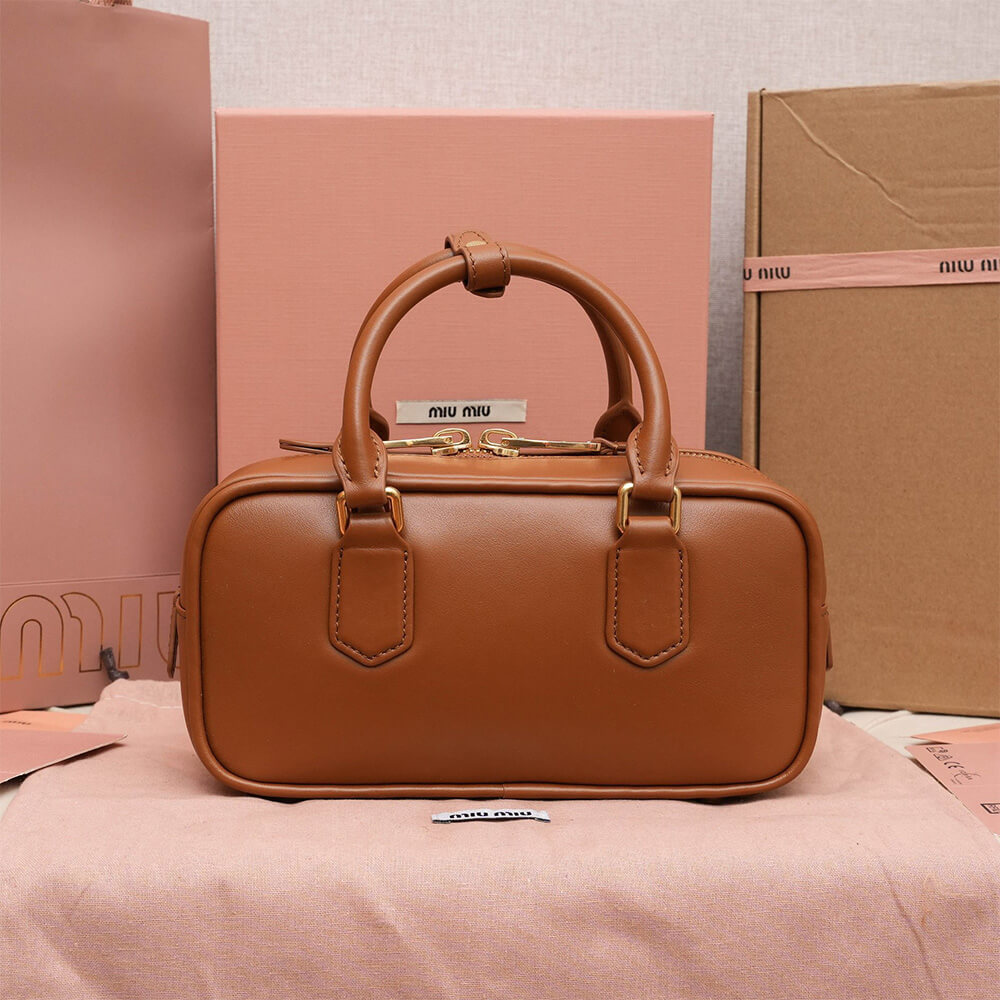 Miumiu Medium Arcadie Leather Bag - Replica Luxury Bags™