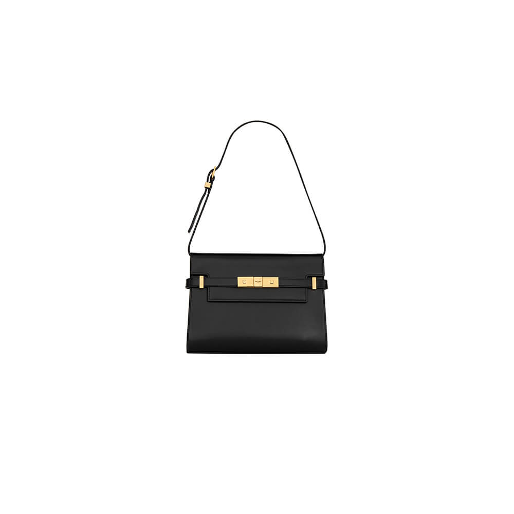 YSL Manhattan Small Shoulder Bag in Box Saint Laurent Leather - Replica Luxury Bags™