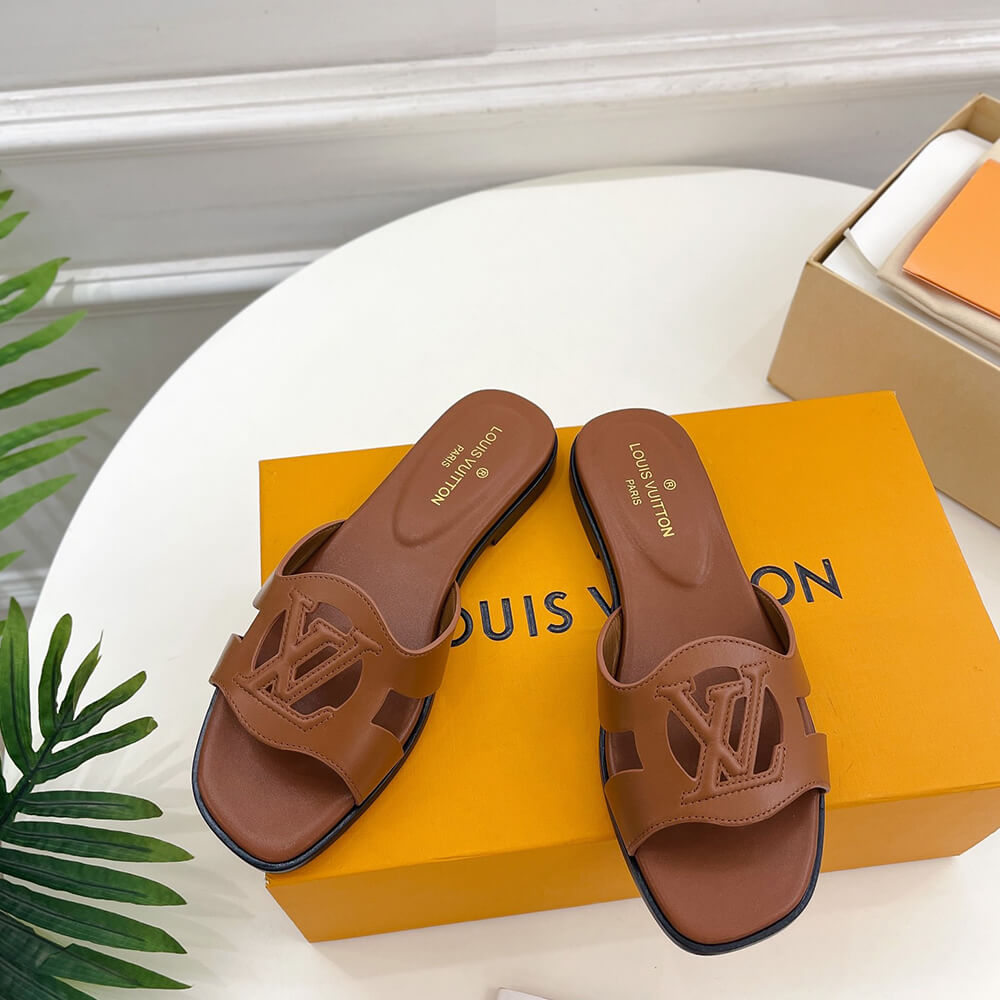 LV Isola Flat Mule Shoes - Replica Luxury Bags™