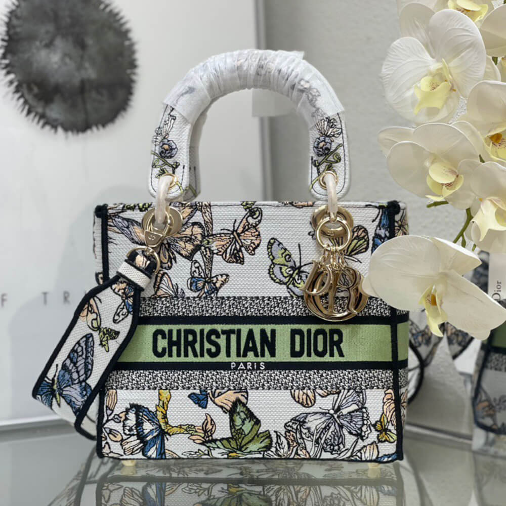Dior Medium Lady D-Lite Bag - Replica Luxury Bags™
