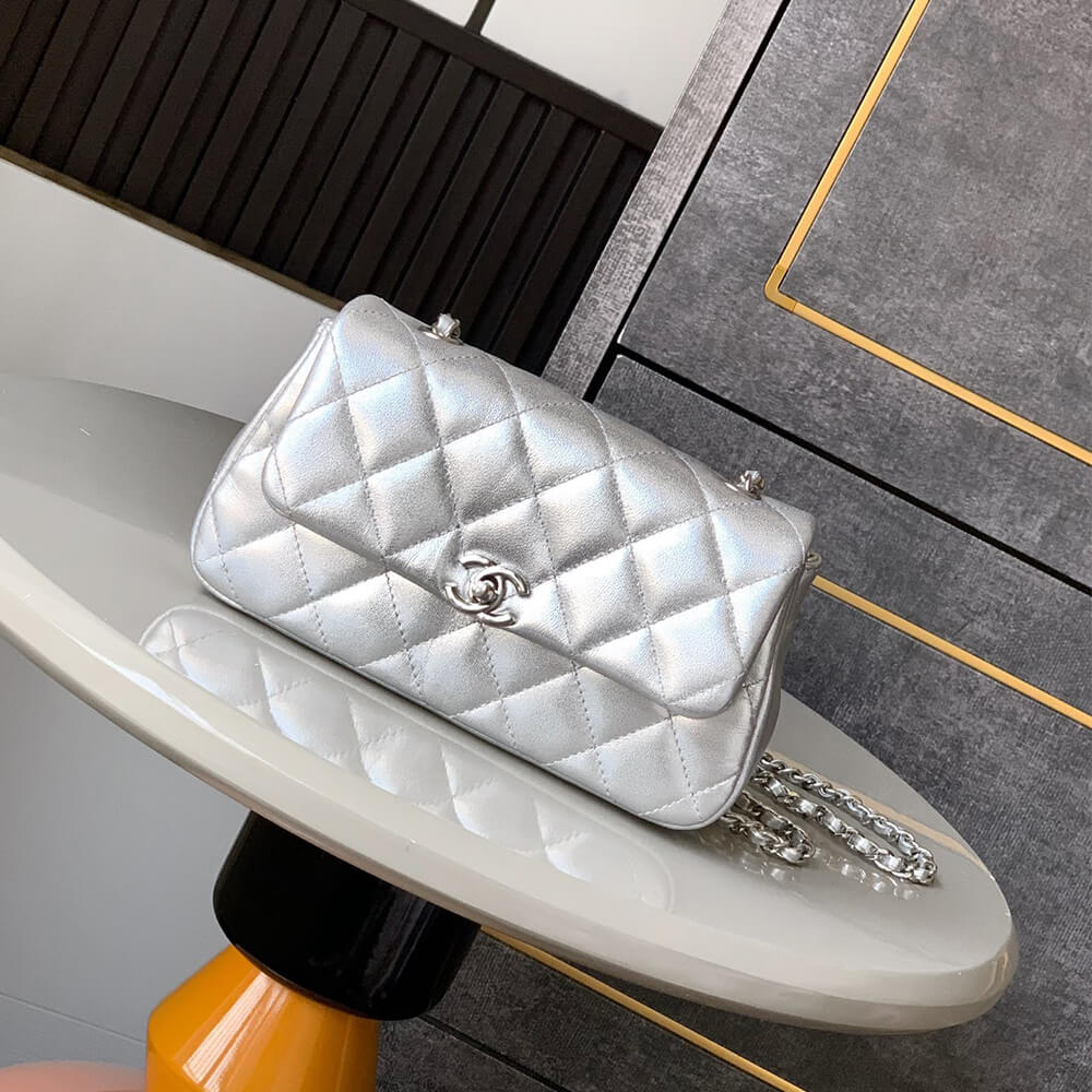 Chanel Flap Bag Phone Holder With Chain - Replica Luxury Bags™