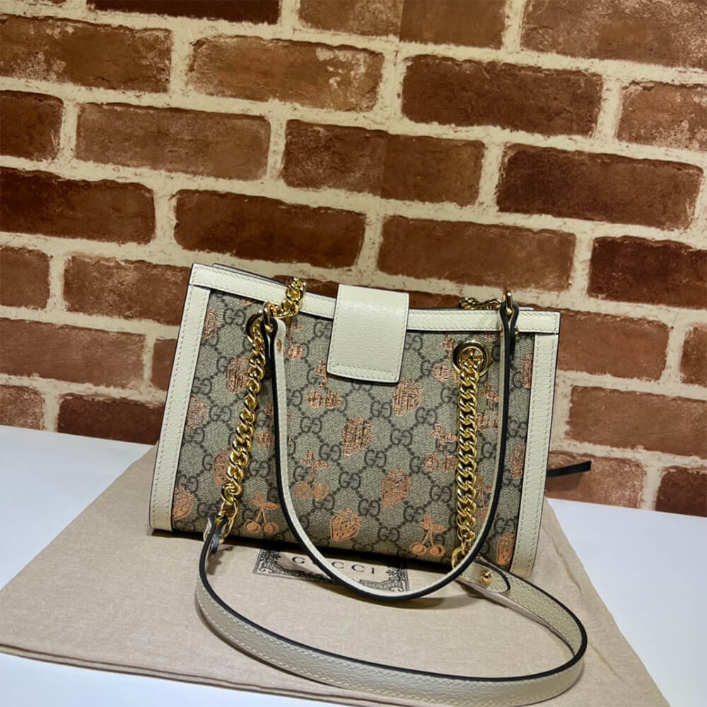 Gucci GG Padlock Small Berry Tote Bag - Replica Luxury Bags™