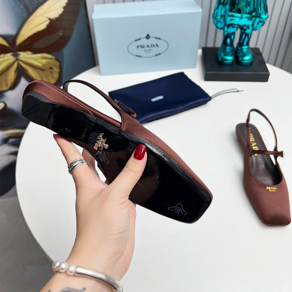 Prada Slingback Ballerinas Shoes - Replica Luxury Bags™