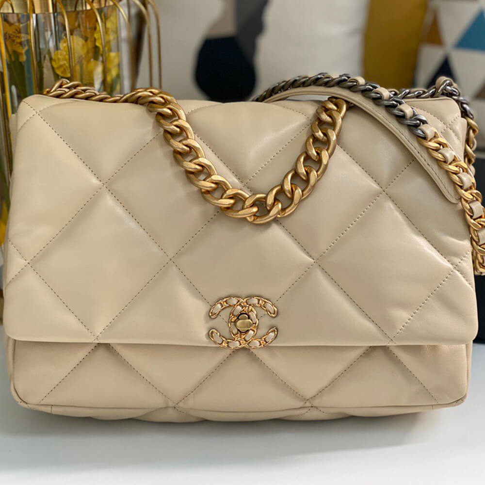 Chanel 19 Maxi Handbag - Replica Luxury Bags™