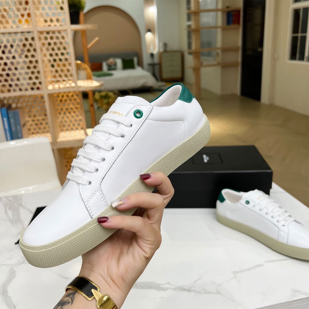 YSL Court Classic Sneaker Shoes - Replica Luxury Bags™