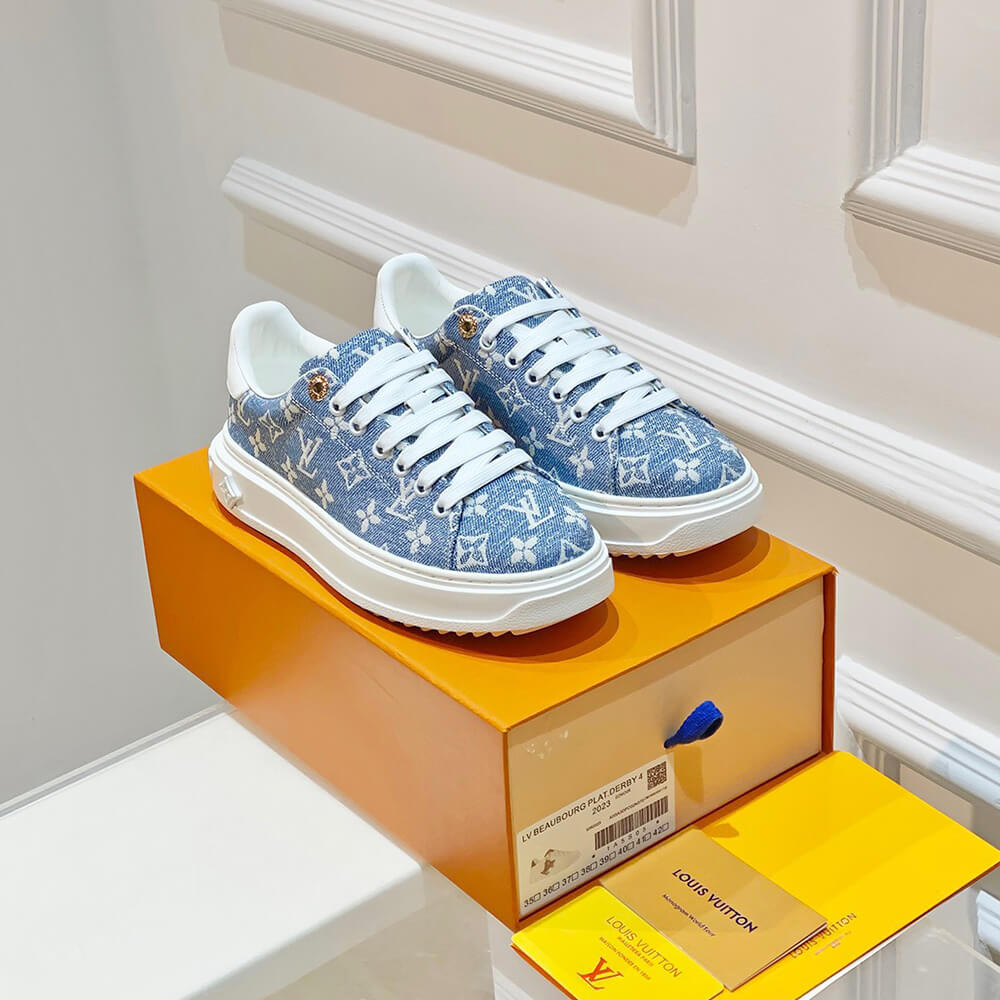 LV Time Out Sneaker Shoes - Replica Luxury Bags™