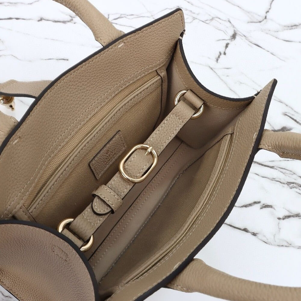 GUCCI SMALL TOTE BAG WITH HOOK CLOSURE - Replica Luxury Bags™