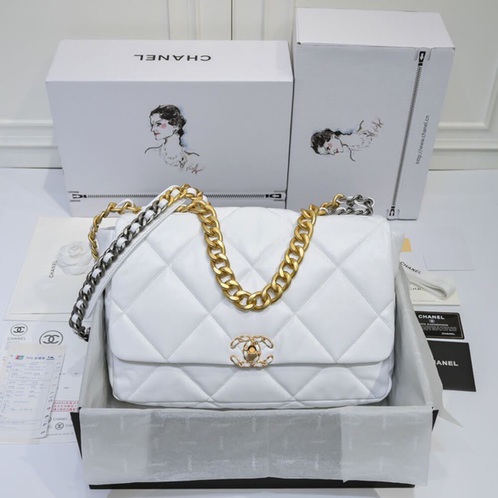 Chanel 19 Maxi Handbag - Replica Luxury Bags™