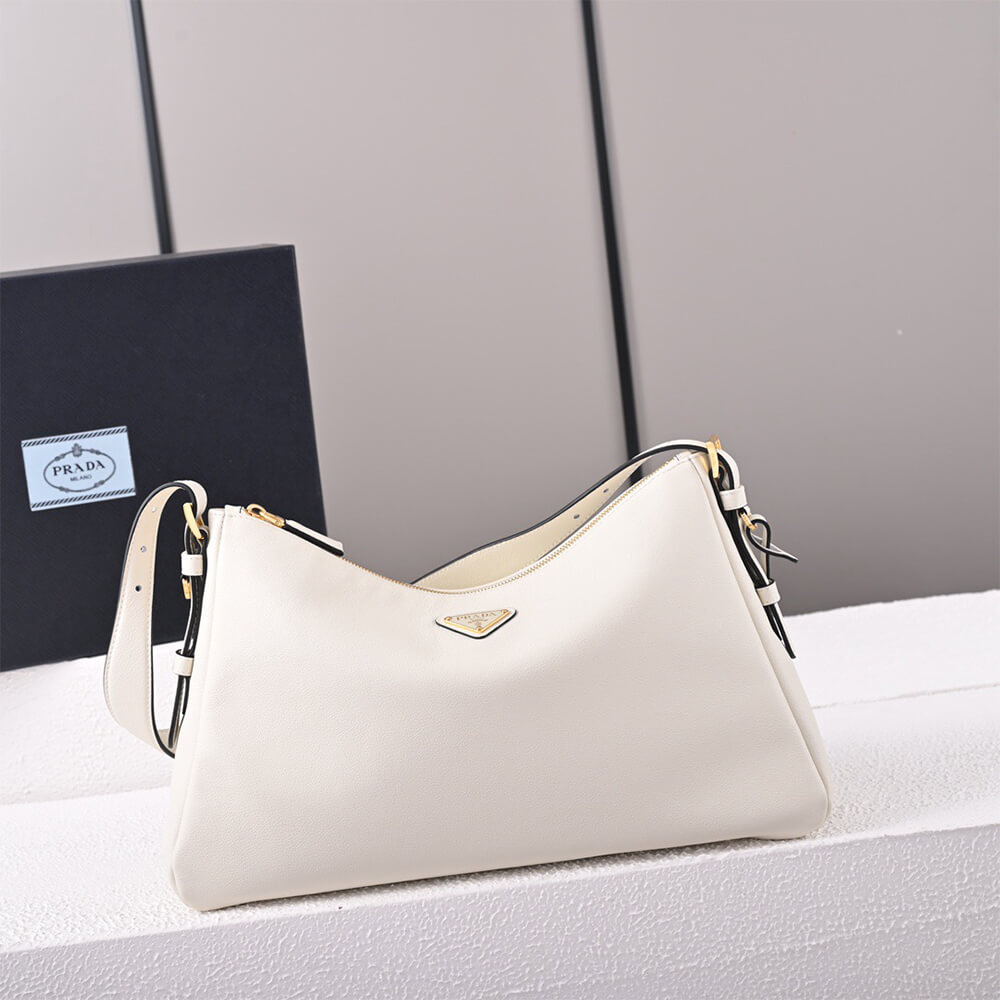 Prada Aimee Large Leather Shoulder Bag - Replica Luxury Bags™