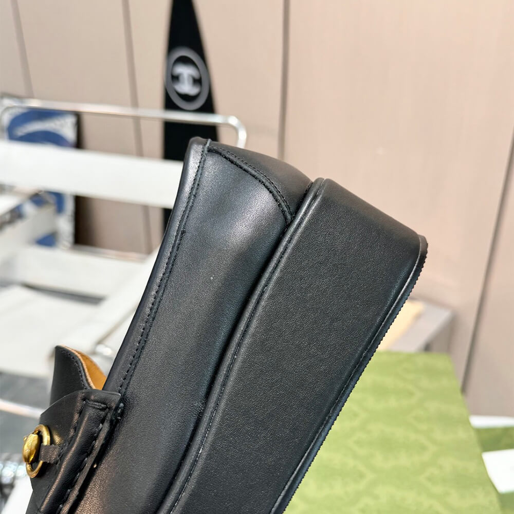 Gucci Women s Horsebit wedge loafer Shoes - Replica Luxury Bags™