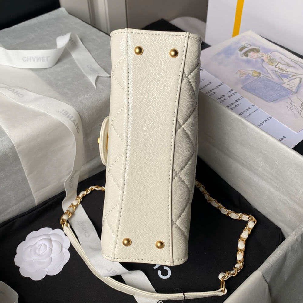 Chanel Small Flap Bag With Top Handle - Replica Luxury Bags™