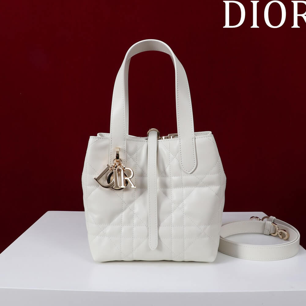 Small Dior Toujours Vertical Tote Bag - Replica Luxury Bags™