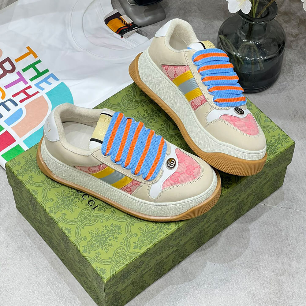 Gucci Women s Screener Trainer Shoes - Replica Luxury Bags™