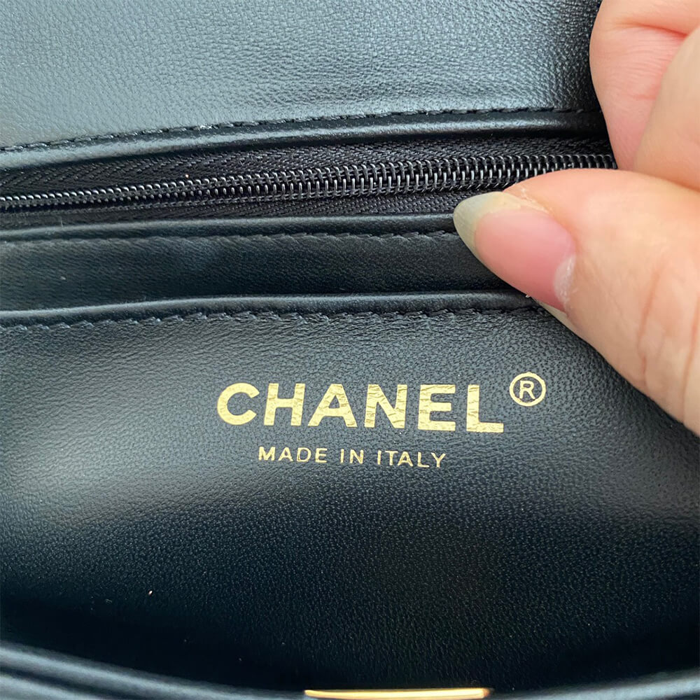 Chanel Mini Flap Bag With Top Handle - Replica Luxury Bags™