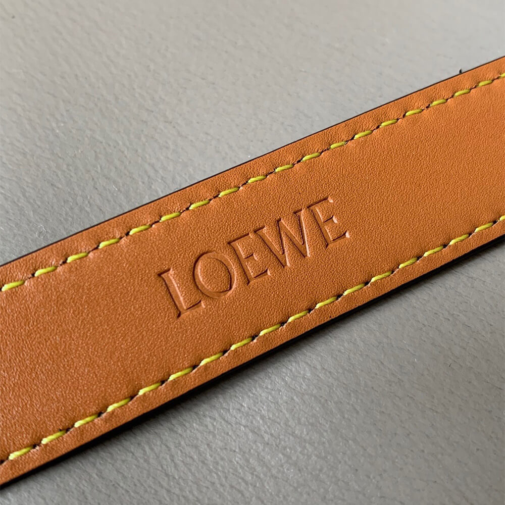 LOEWE Anagram belt in pebble grain calfskin 20mm - Replica Luxury Bags™