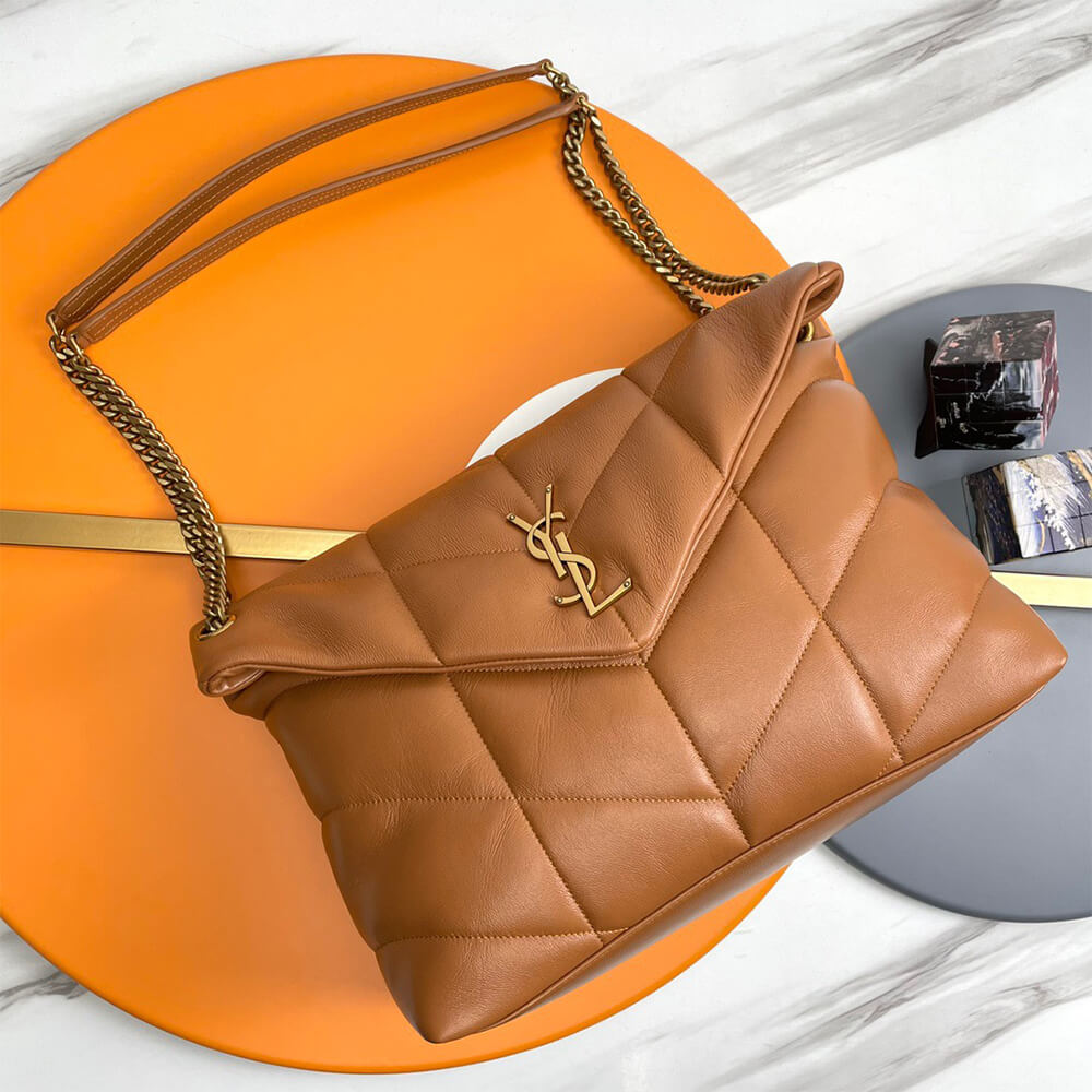 YSL Puffer Medium Chain Bag - Replica Luxury Bags™