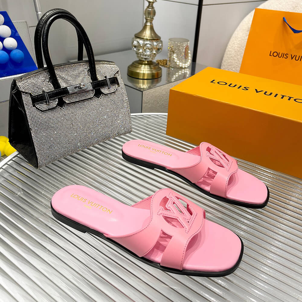 LV Isola Flat Mule Shoes - Replica Luxury Bags™