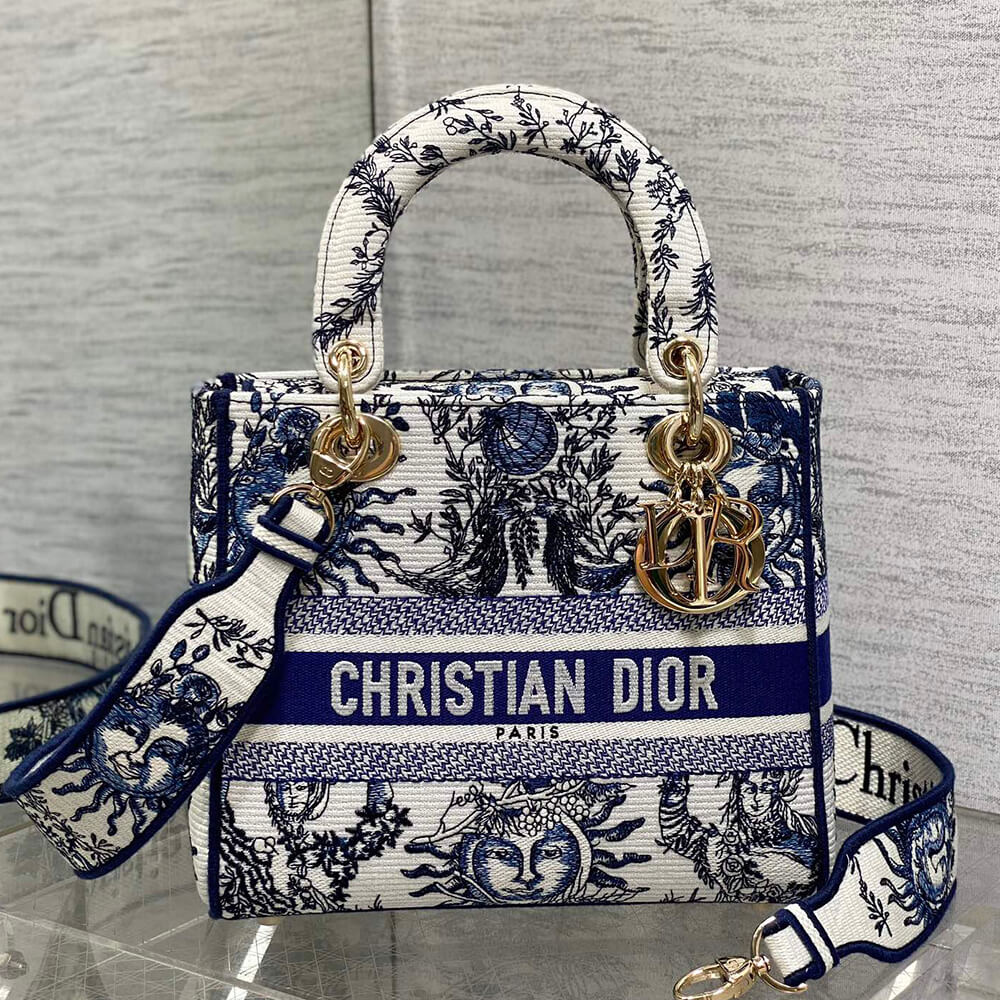 Dior Medium Lady D-Lite Bag - Replica Luxury Bags™