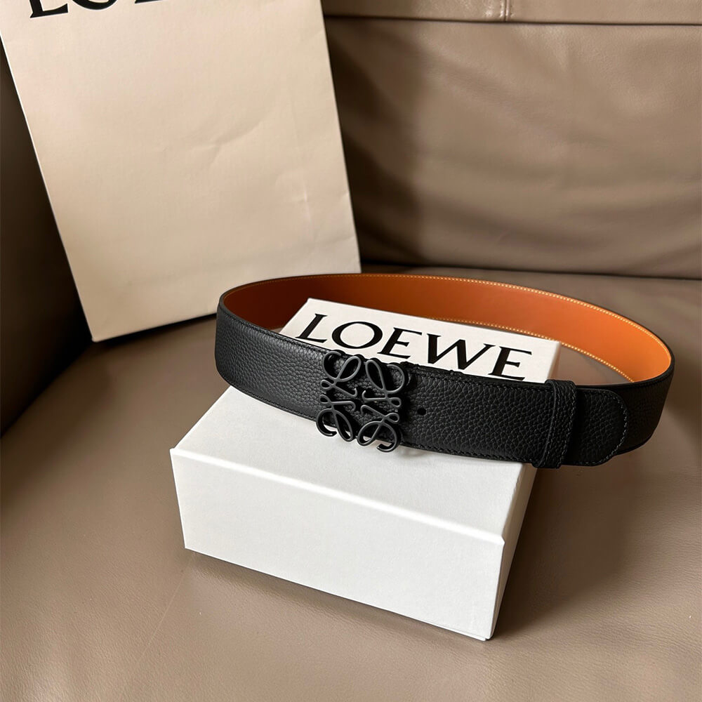 LOEWE Reversible Anagram belt 40mm - Replica Luxury Bags™