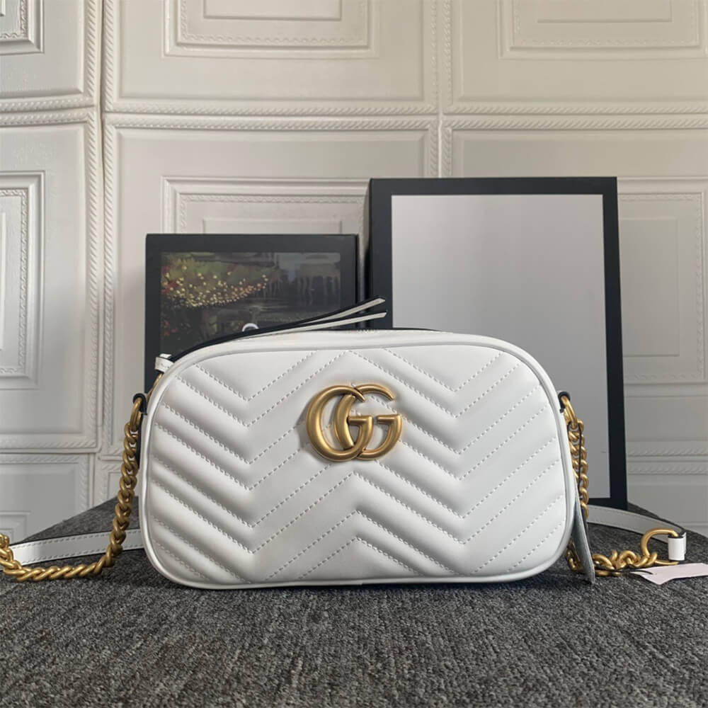 Gucci GG Marmont Small Matelasse Shoulder Bag - Replica Luxury Bags™