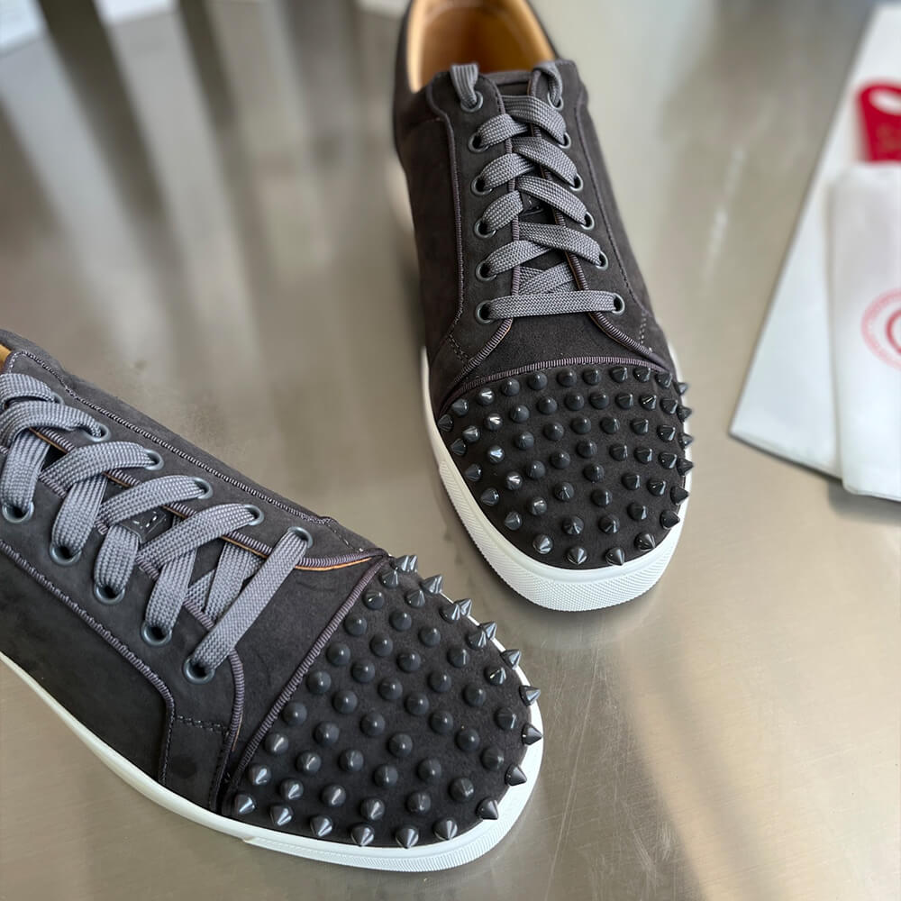 Christian Louboutin Louis Junior Spikes Shoes - Replica Luxury Bags™