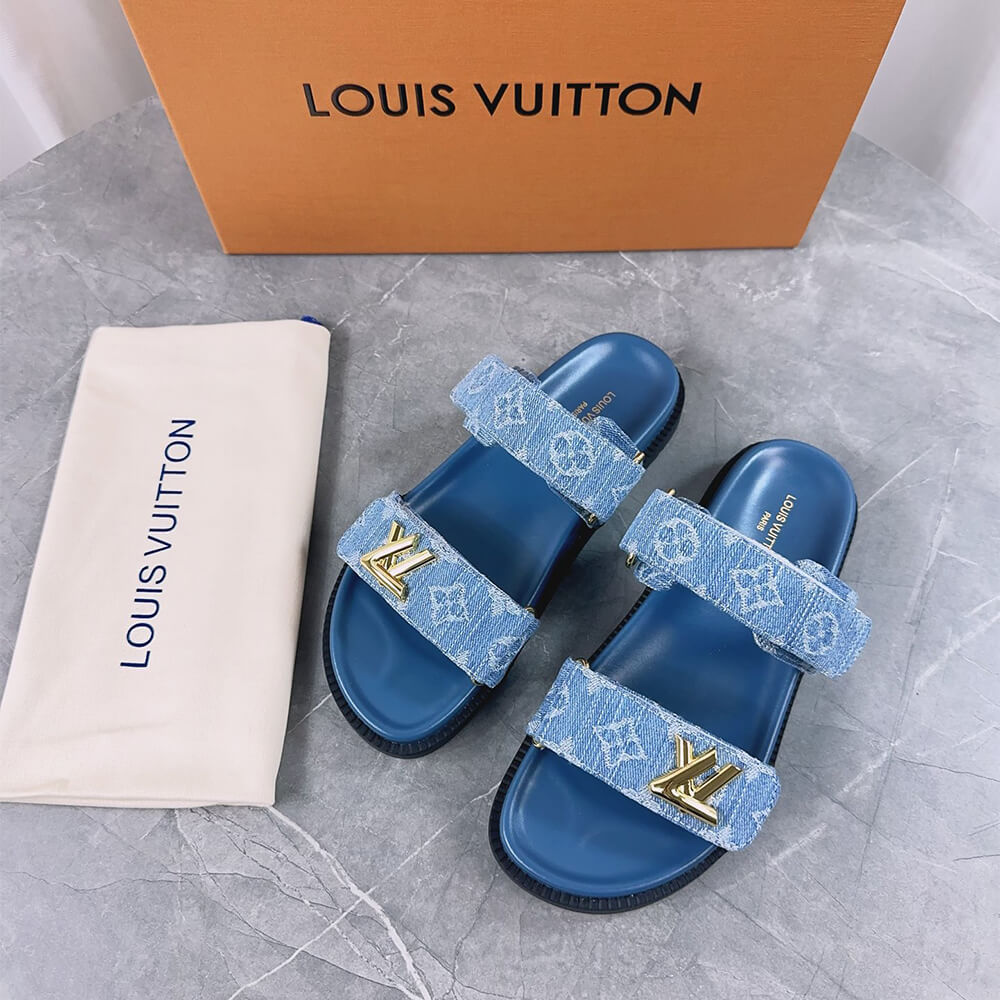 LV Bom Dia Flat Comfort Mule Shoes - Replica Luxury Bags™