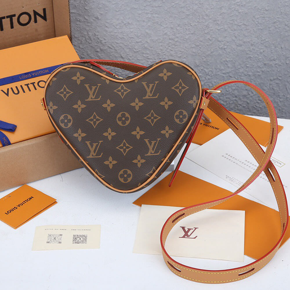 LV Game On Coeur Heart-shape Bag - Replica Luxury Bags™