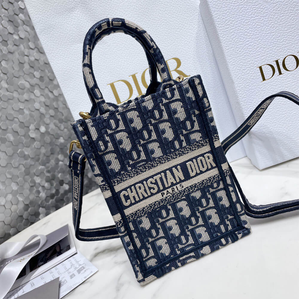 Mini Dior Book Tote Phone Bag - Replica Luxury Bags™