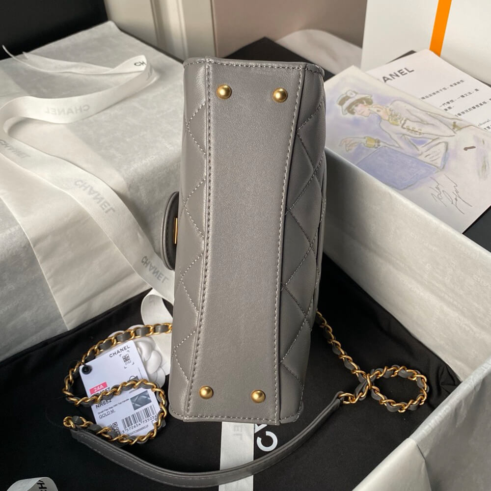 Chanel Small Flap Bag With Top Handle - Replica Luxury Bags™