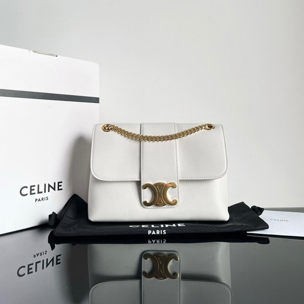 Celine Medium Celine Victoire Bag in Supple Calfskin - Replica Luxury Bags™