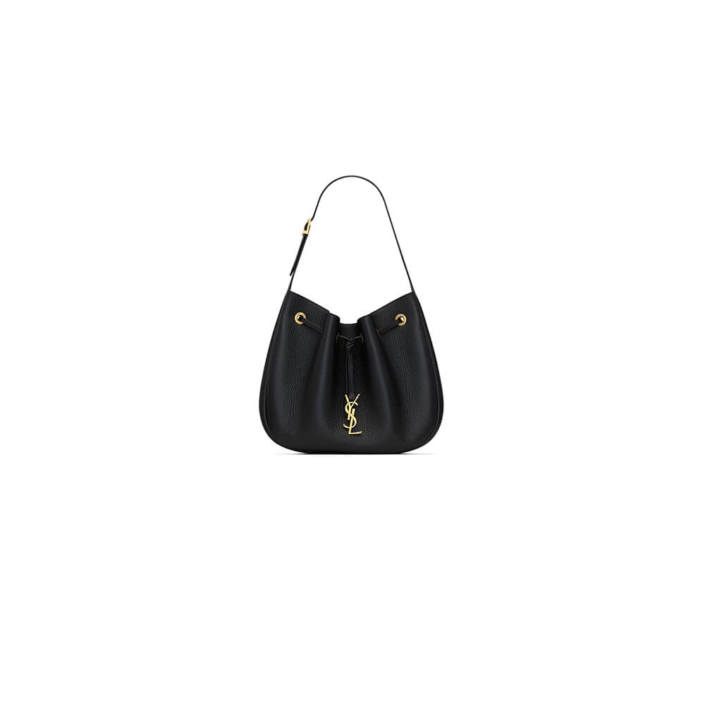 YSL Paris Vii Small Hobo Bag in Grained Leather - Replica Luxury Bags™