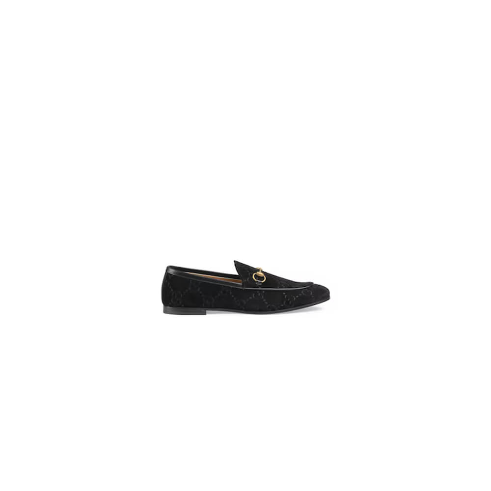 Gucci Velvet Men Loafers Shoes - Replica Luxury Bags™