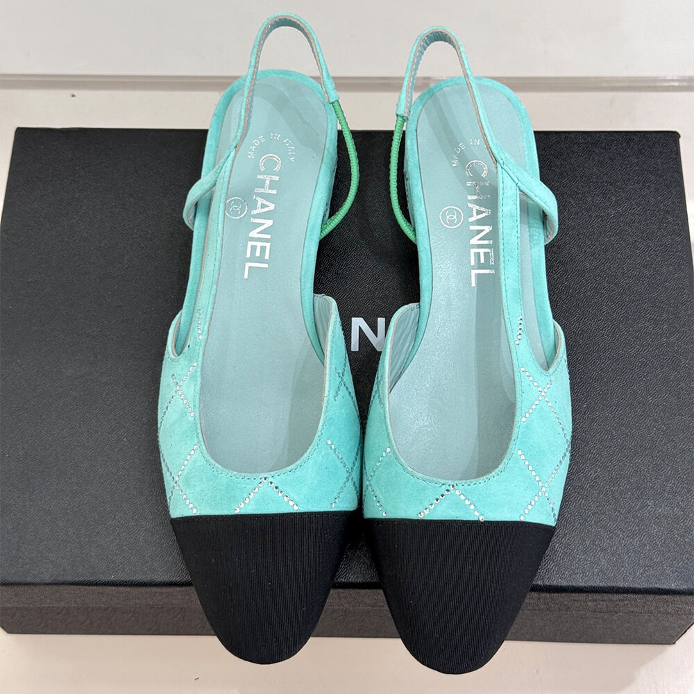 Chanel Slingbacks Shoes - Replica Luxury Bags™