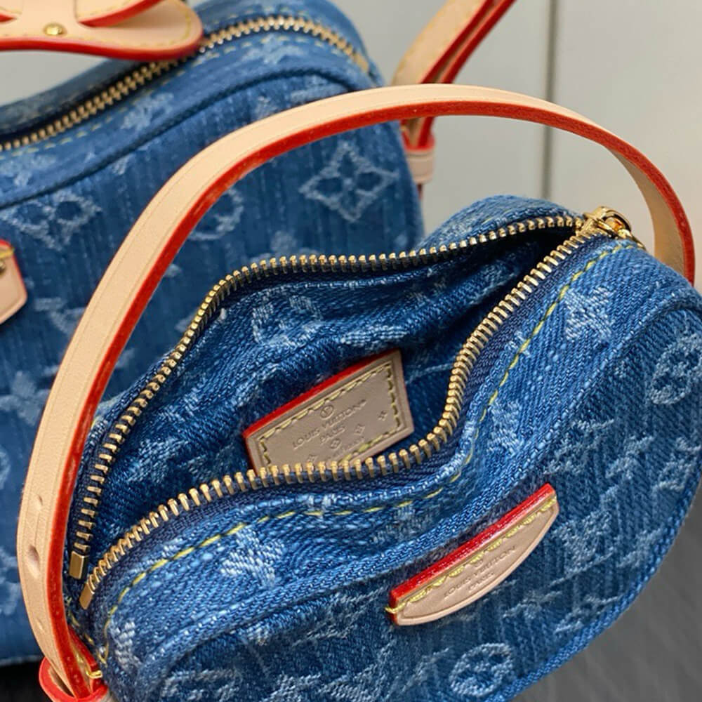 LV Croissant MM Denim Bag - Replica Luxury Bags™