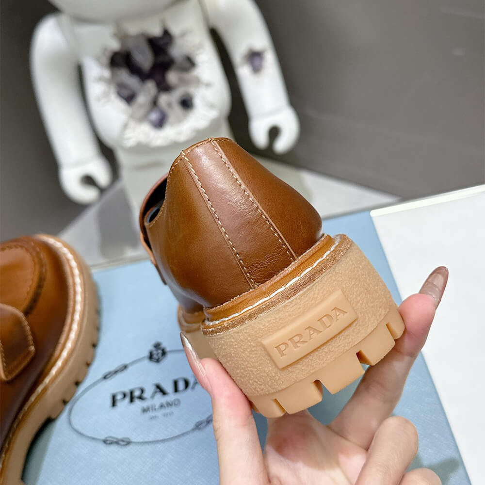 Prada Leather loafers Shoes - Replica Luxury Bags™