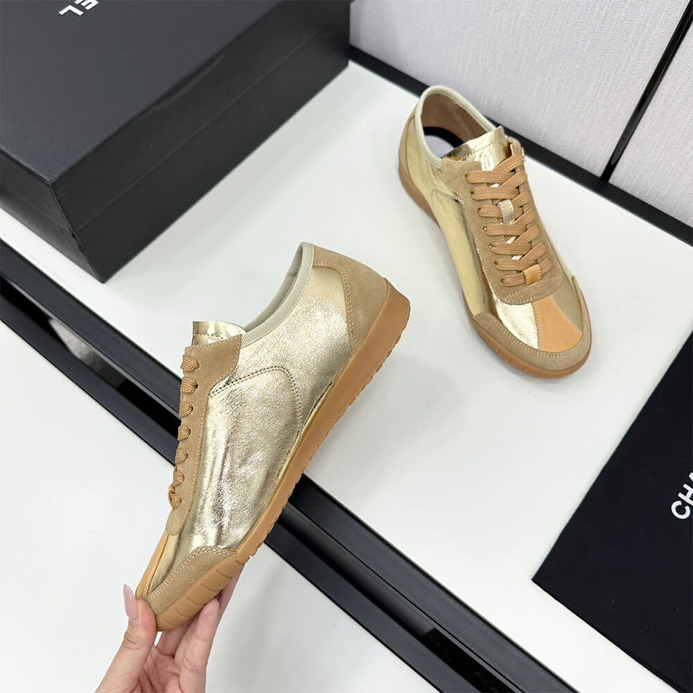 Chanel Trainers with Chanel Logo Shoes - Replica Luxury Bags™