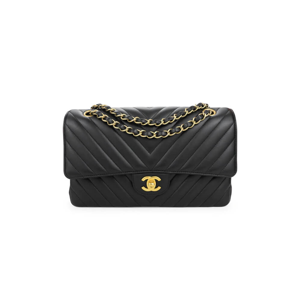 Chanel Classic Chevron Medium Flap Bag - Replica Luxury Bags™
