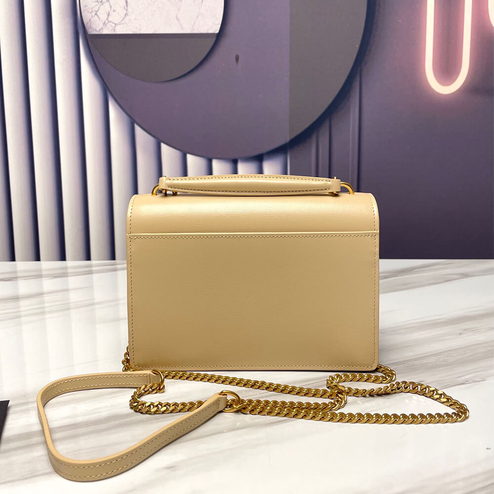 YSL Sunset Chain Wallet Bag in Smooth Leather - Replica Luxury Bags™