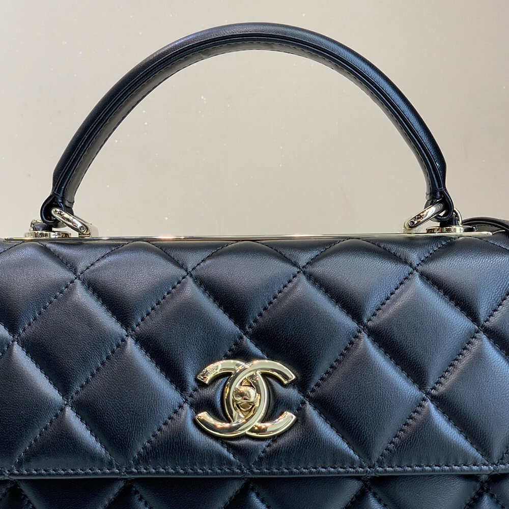 Chanel Flap Bag With Top Handle - Replica Luxury Bags™