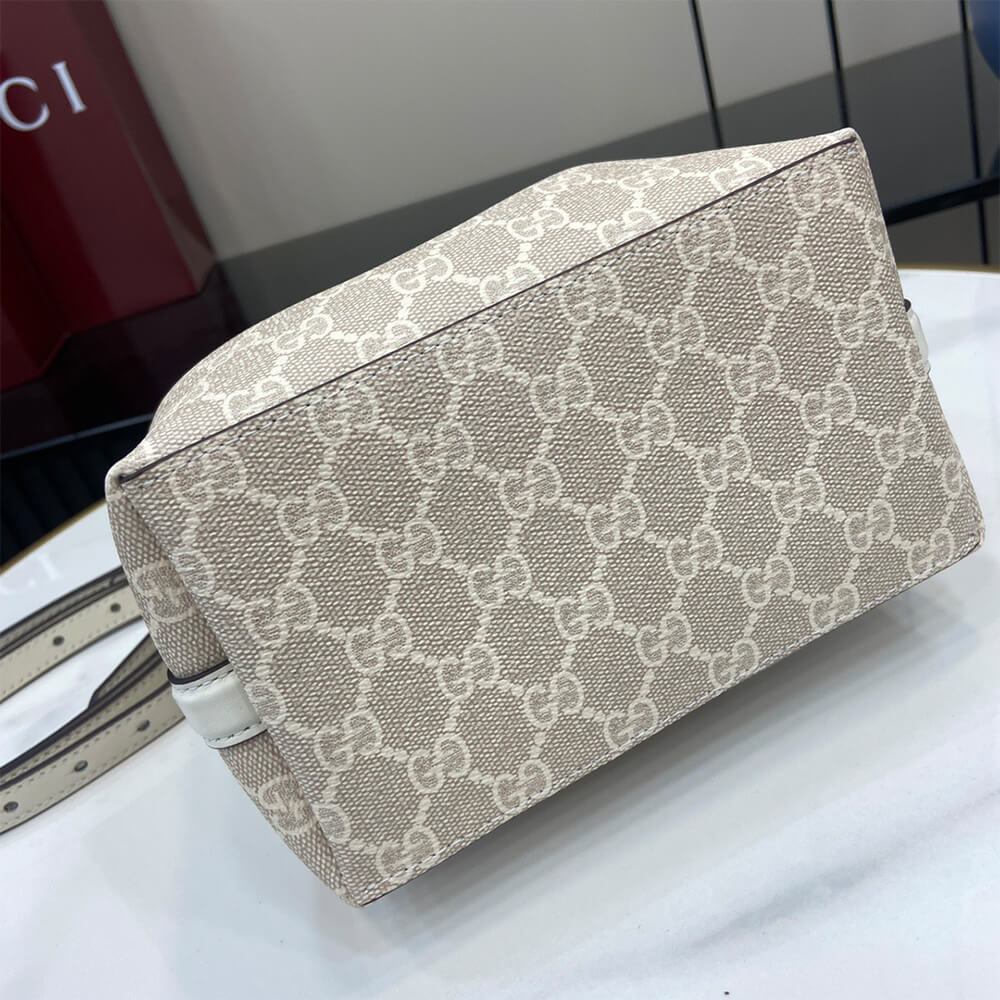 Gucci GG Emblem Mini Bucket Bag - Replica Luxury Bags™