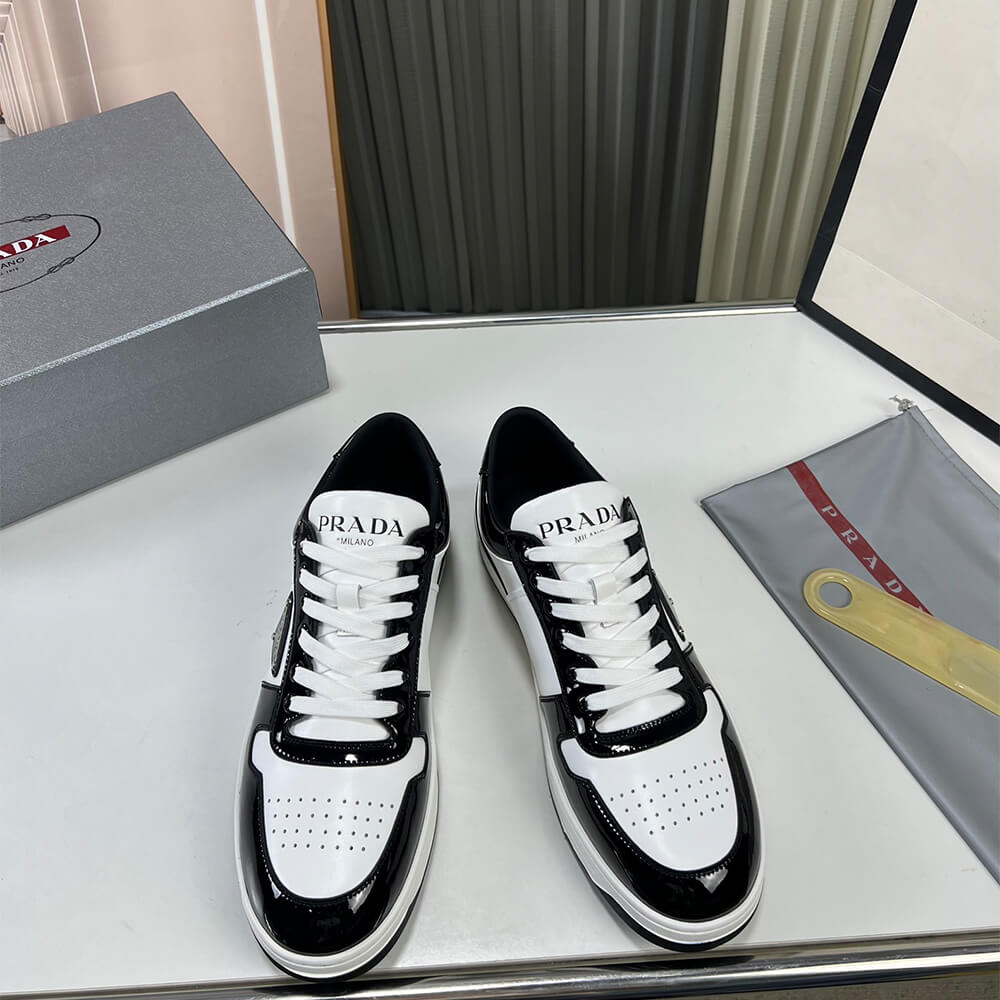 Prada Downtown nappa leather sneakers Shoes - Replica Luxury Bags™