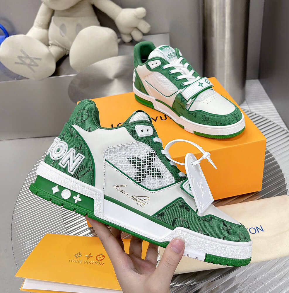 LV Trainer Maxi Sneaker Shoes - Replica Luxury Bags™