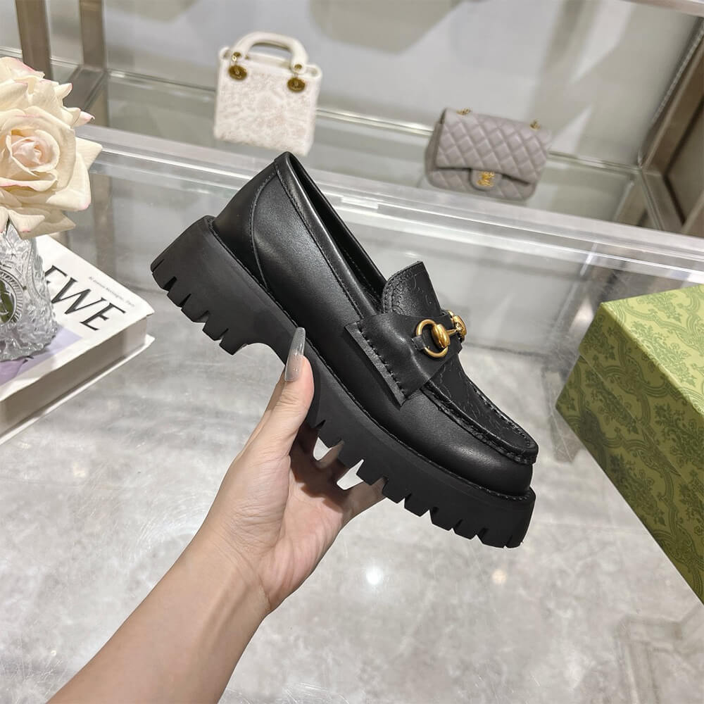 Gucci Women s Horsebit loafer Shoes - Replica Luxury Bags™
