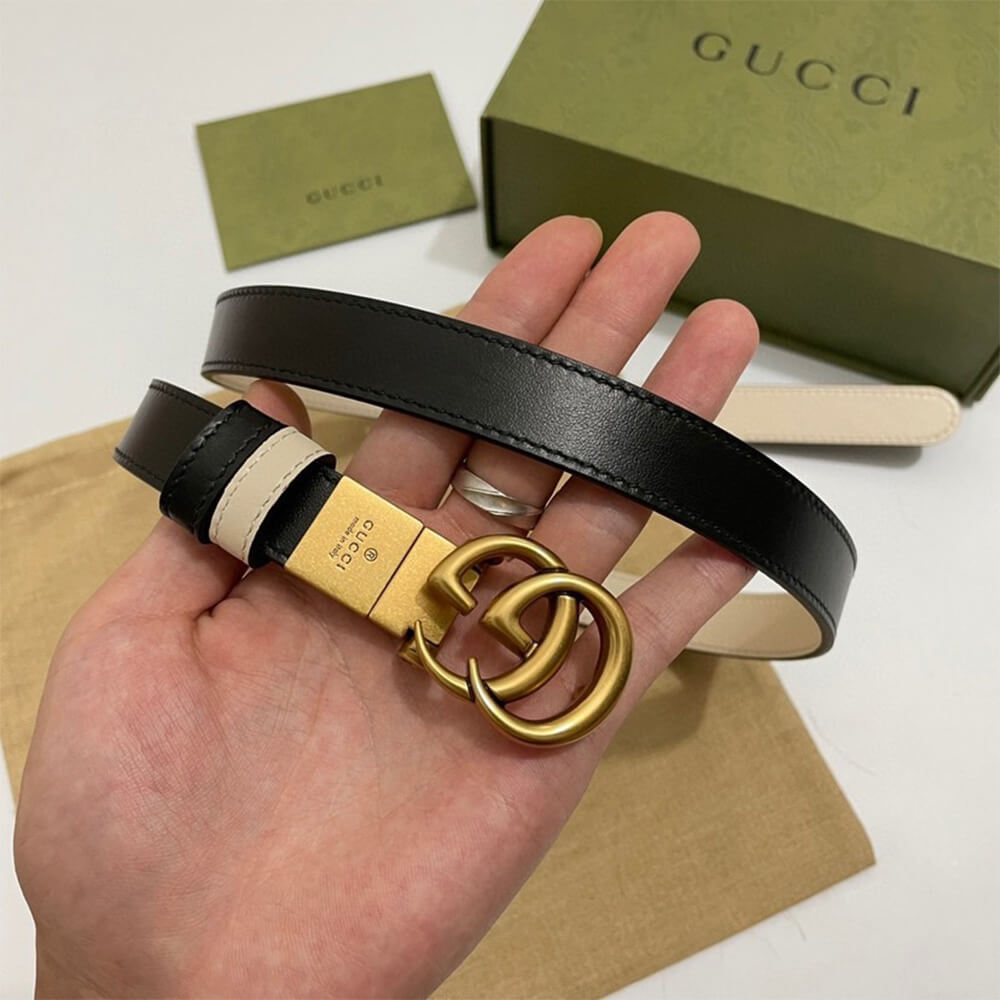 GUCCI Marmont Reversible 20mm Belt - Replica Luxury Bags™
