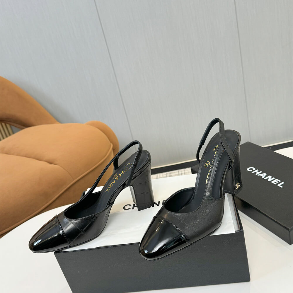 Chanel Slingbacks Shoes - Replica Luxury Bags™