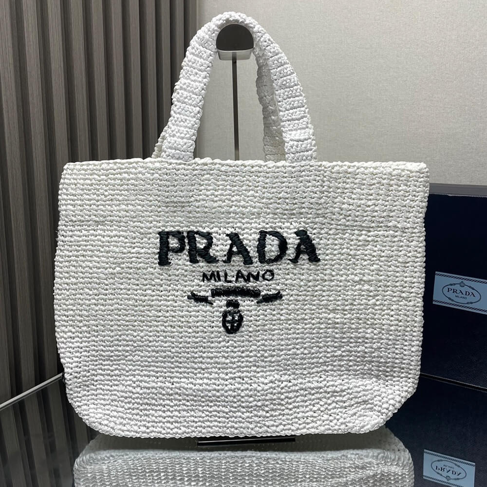 Prada Crochet Tote Bag - Replica Luxury Bags™