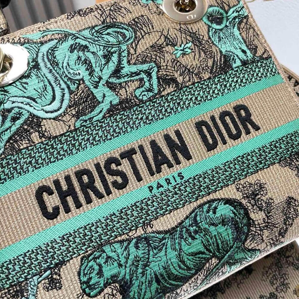 Medium Dioriviera Lady D-Lite Bag - Replica Luxury Bags™