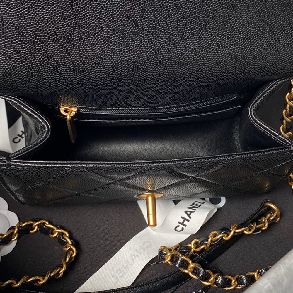 Chanel Mini Flap Bag With Top Handle - Replica Luxury Bags™