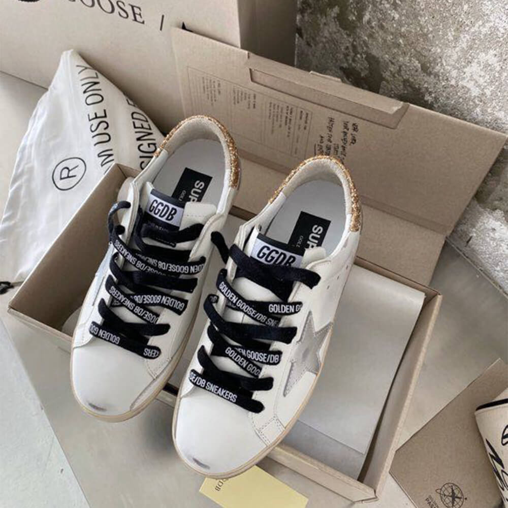 Golden Goose Super-Star Sneakers Shoes - Replica Luxury Bags™